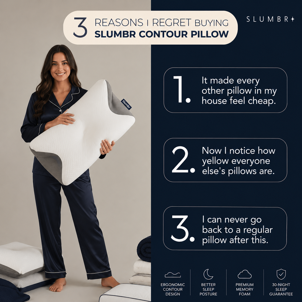 SLUMBR® Cervical Contour Relief Pillow