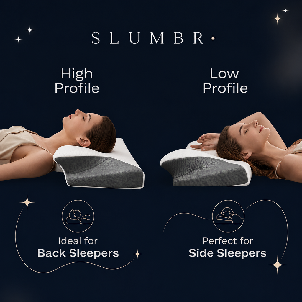 SLUMBR® Cervical Contour Relief Pillow