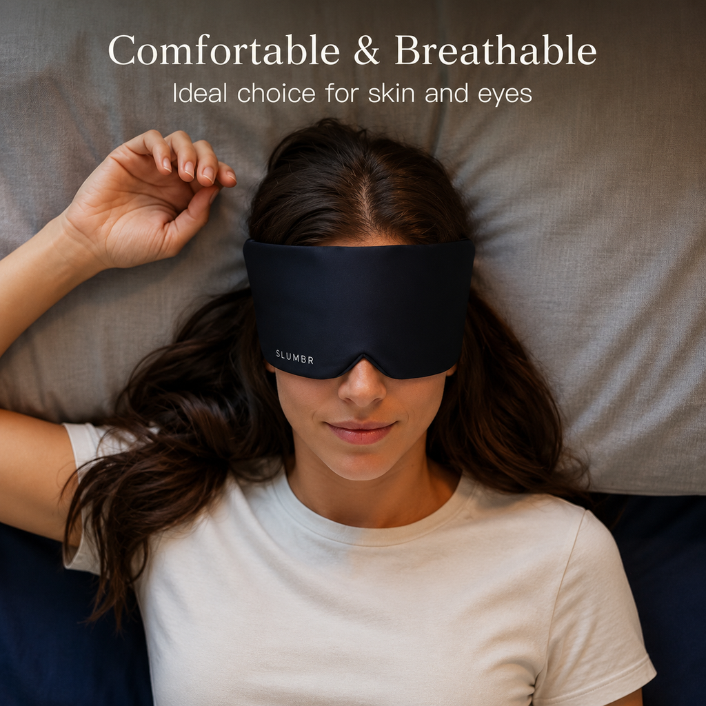 SLUMBR® Silk Blackout Sleep Mask